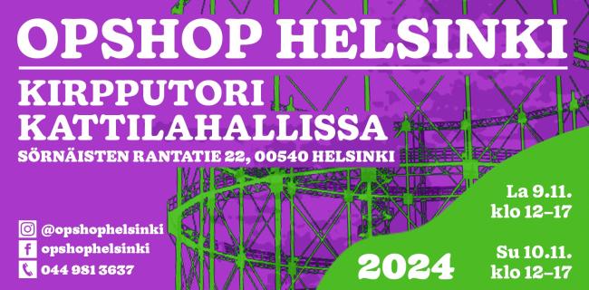 OPSHOP HELSINKI: kirpputori Kattilahallissa