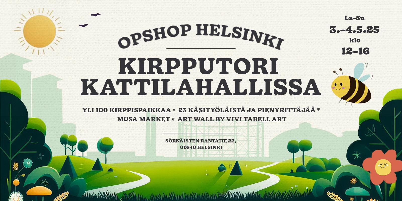 OPSHOP HELSINKI: Kirpputori Kattilahallissa OPSHOP HELSINKI: Kirpputori Kattilahallissa